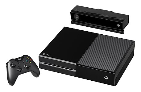 Xbox One, by Evan-Amos