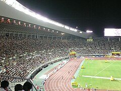 2007年世界陸上選手権の様子