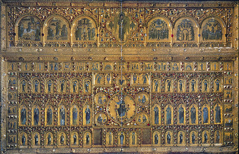 La Pala d'oro dans la basilique Saint-Marc de Venise