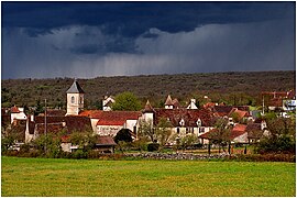 A general view of Quissac