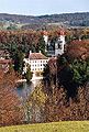 L'abbaye de Rheinau.