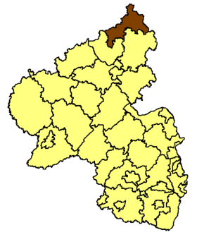 Altenkirchens läge i Rheinland-Pfalz