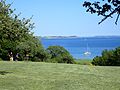 Risskov Park overlooking the Aarhus Bay