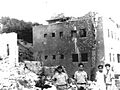 Safad Municipal Police Station after the battle (1948)
