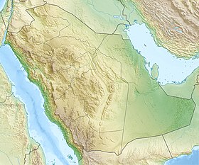 voir sur la carte d’Arabie saoudite