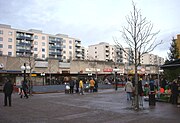 Skärholmens centrum, Stockholm, invigt 1968