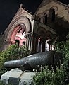 Slocomb Cannon in front of Confederate Memorial Hall Museum, Central Business District in New Orleans, Louisiana.