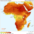 Image 106Africa and Middle East (from Solar power)