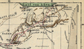 Image 819th century German map showing Sultan Nur's Domain in central Somaliland (from History of Somaliland)