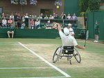 Tennis en fauteuil roulant