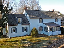 William and Mordecai Evans House, built 1763