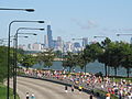Image 46Chicago Half Marathon on Lake Shore Drive on the South Side (from Chicago)