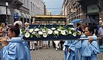 Girdle of Saint Mary during the procession in Wyck