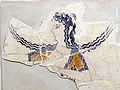 Fresco fragment of a dancing woman (Knossos, 1600-1450 BC)