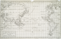 Image 76Map of the Pacific Ocean during European Exploration, circa 1754. (from Pacific Ocean)