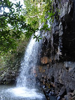 Andriagnambo falls in Ambariomiambana, a fokontany of Ambohimalaza