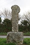 Stone cross at SX07856754 at junction with Old Callywith Road