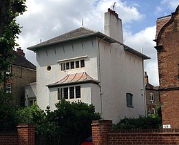 Artist's cottage by C.F.A. Voysey, 14 South Parade
