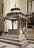 A ciborium at the Basilica San Nicola in Bari, Italy