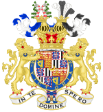 Description de l'image Coat of Arms of Lord Leopold Mountbatten.svg.
