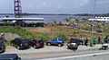 A view of Wouri banks during Ngondo festival