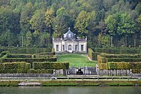 The Gardens, seen from the other side of the Meuse