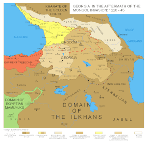 Грузия (и Армения) после монгольских завоеваний в Закавказье (1220—1245)