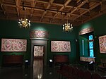 One of the halls in the Palace of the Grand Dukes of Lithuania, decorated with tapestries commissioned by Sigismund II Augustus and manufactured in circa 1560