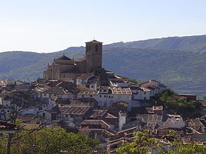 Vista de Hervás, a maior localidade do Vale do Ambroz