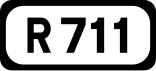 R711 road shield}}