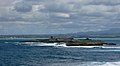 Île de la Passe von der Nachbarinsel Île aux Fouquets gesehen.