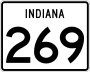 State Road 269 marker