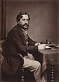 Photograph of James Harris, 3rd Earl of Malmesbury, c. 1867