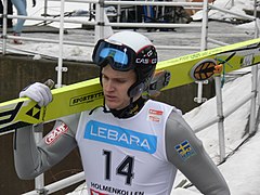 Johan Eriksson am Holmenkollen 2008