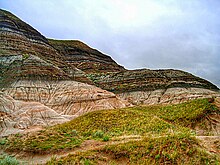 An exposure of the Cretaceous–Paleogene boundary