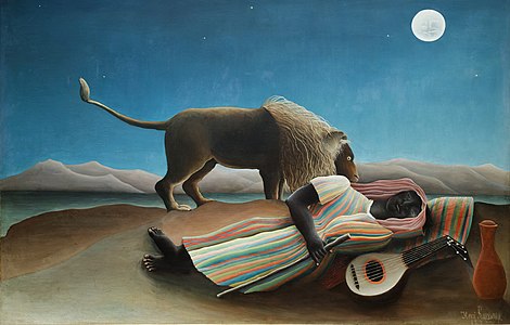 The Sleeping Gypsy, by Henri Rousseau