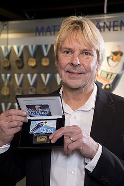 Matti Nykänen vuonna 2014.