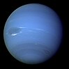 Photo de Neptune créée les 16 et 17 août 1989 par la sonde Voyager 2.