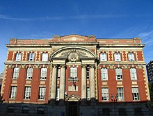 Photograph of the Camille-Laurin building, headquarters of the Office québécois de la langue française in Montreal.