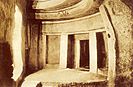 Photograph of the Ħal-Saflieni Hypogeum by Richard Ellis