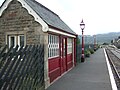 Northbound platform at Ribblehead station