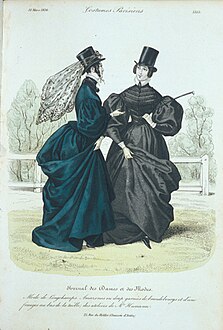 Full sleeves, 1830s