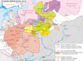 Rus' principalities, Lithuania and the Golden Horde in 1389