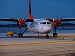 En Fokker 50 från Skyways