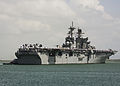 USS America at Guantanmo Bay on 21 July 2014
