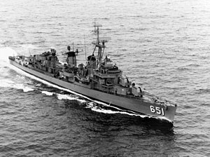 USS Cogswell in 1963