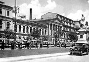 The old University of Bucharest building