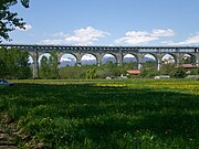 Viadotto Soleri, uno dei ponti di accesso alla città