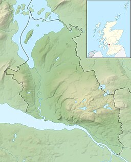 Loch Humphrey is located in West Dunbartonshire