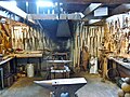 Atelier de forgeron (Musée vivant des vieux métiers d'Argol).